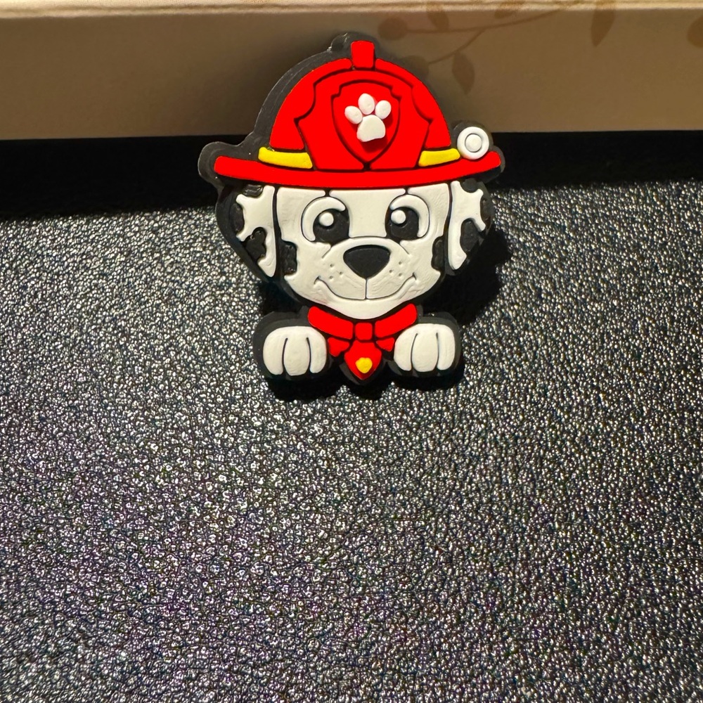 4/$12 Paw Patrol Marshall Croc Shoe Charms
